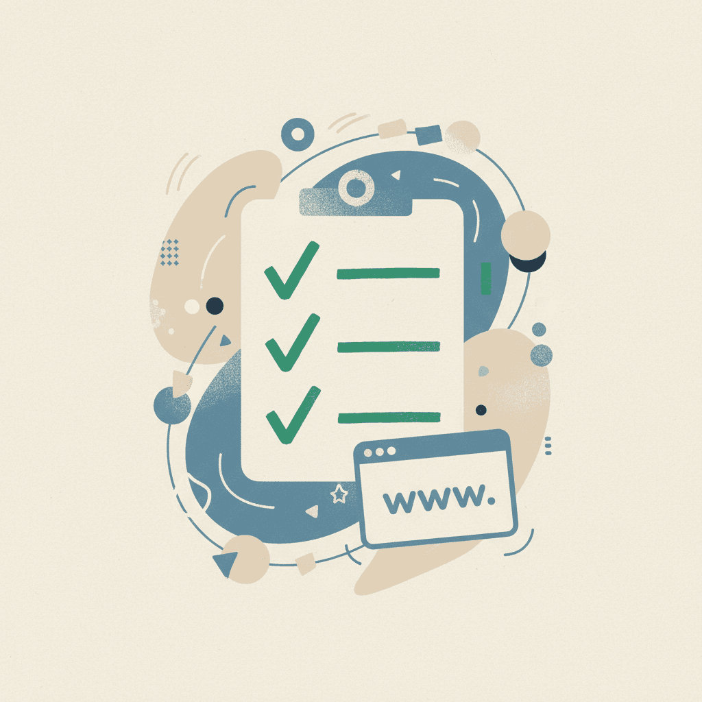 La checklist complète pour lancer un site internet en 2026 — conclusion visuelle