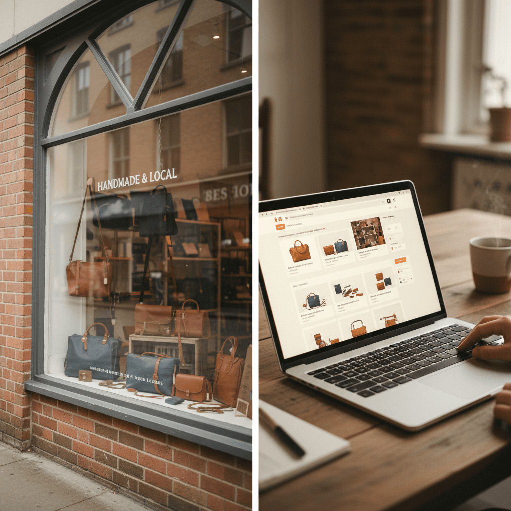 Site vitrine ou e-commerce : comment choisir ? — illustration