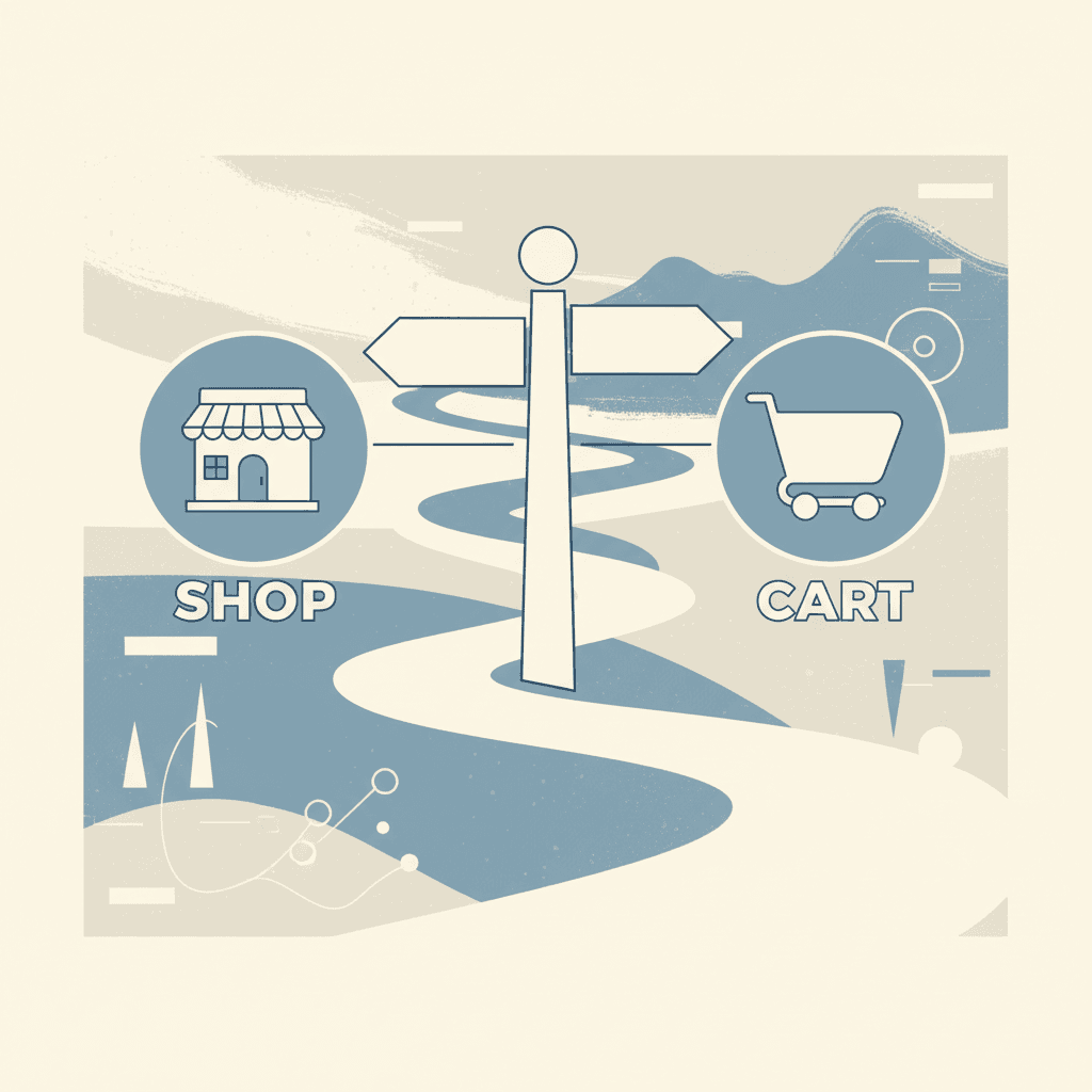Site vitrine ou e-commerce : comment choisir ? — conclusion visuelle