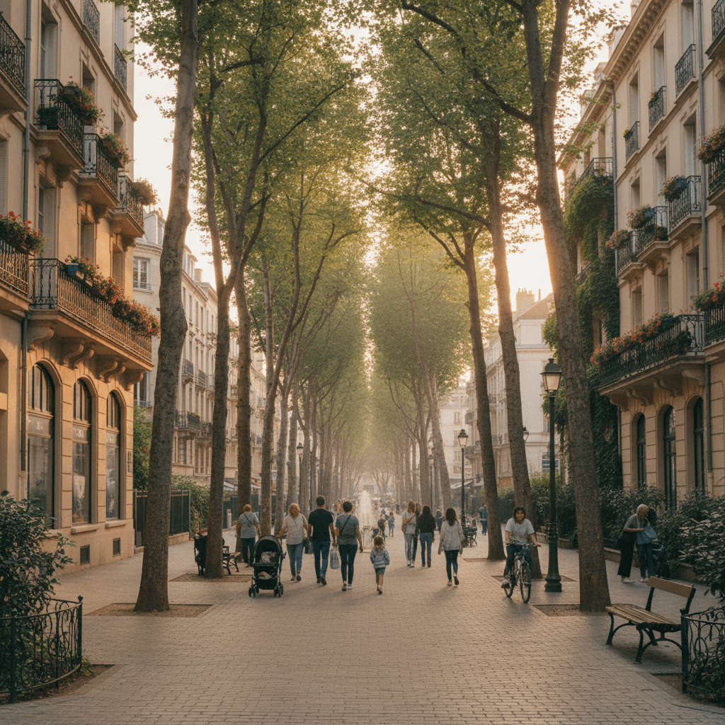 Bron — quartier résidentiel