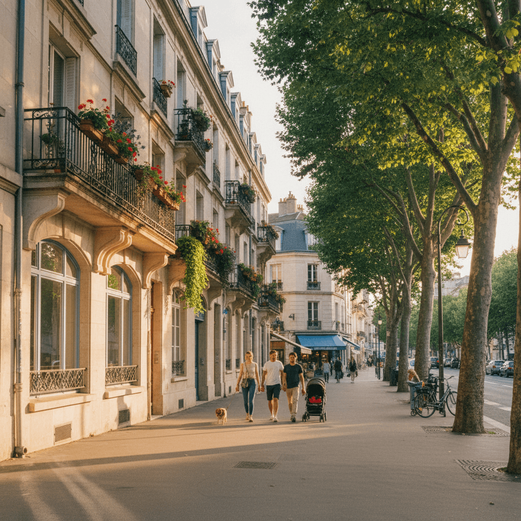 Oullins — quartier résidentiel