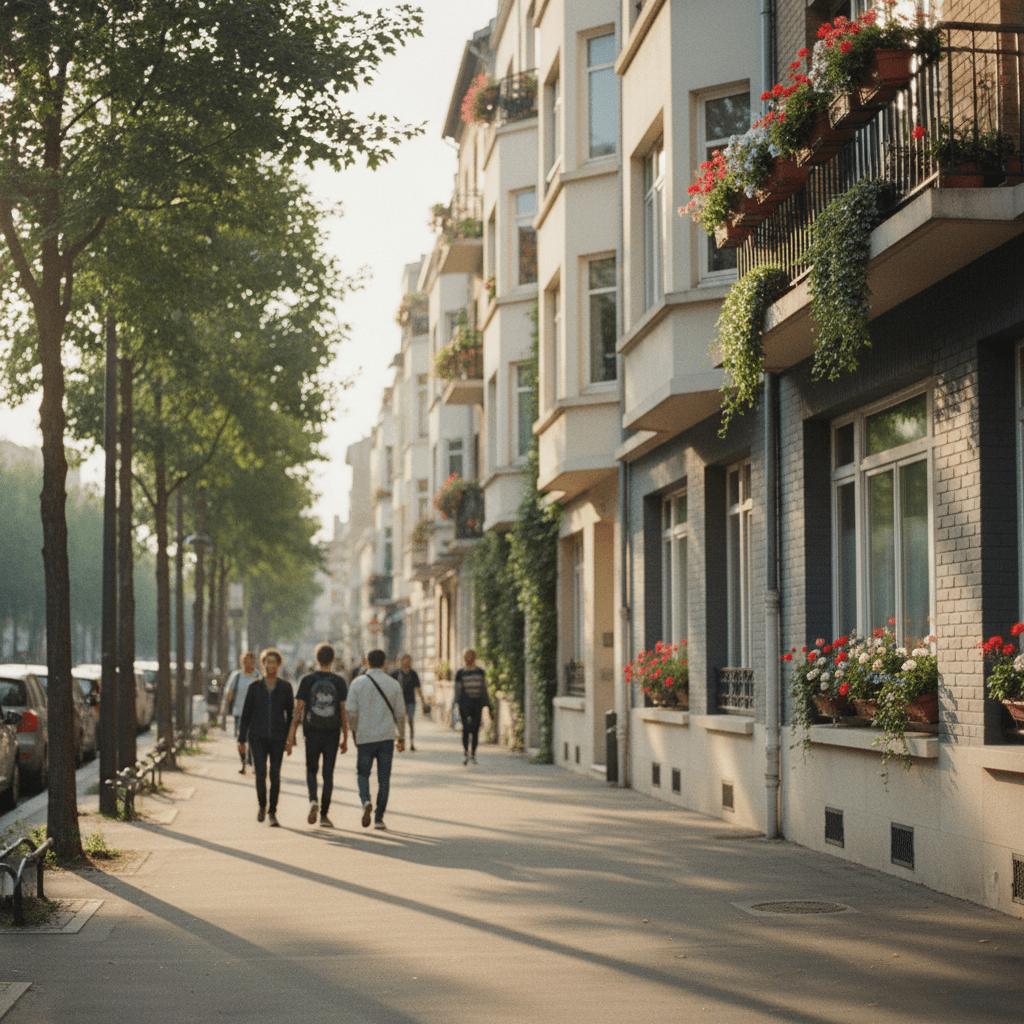 Vénissieux — quartier résidentiel