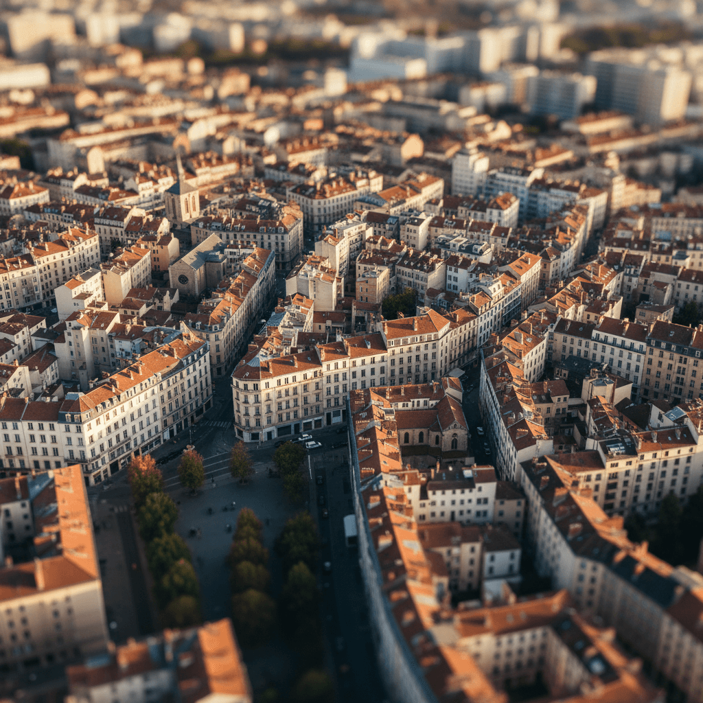 Villeurbanne — panorama