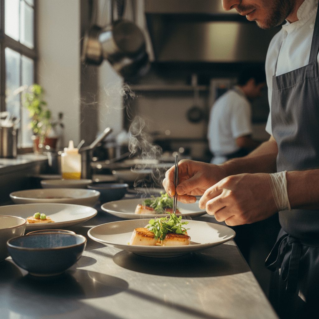 Restaurants & cafés — mise en situation
