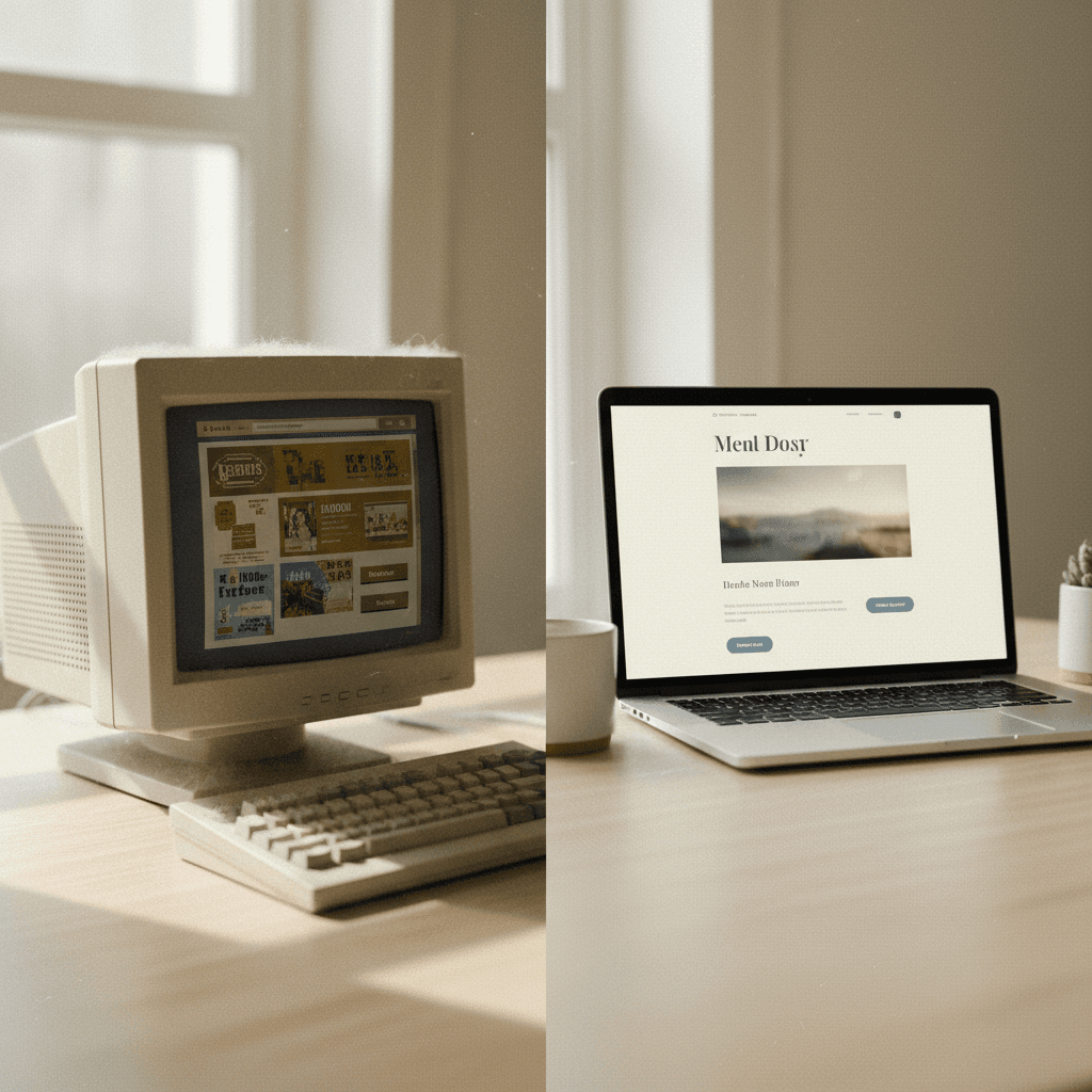 Refonte de site web — illustration principale