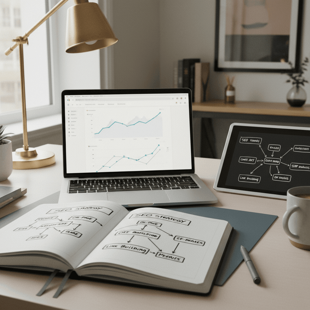 Référencement naturel (SEO) — illustration principale