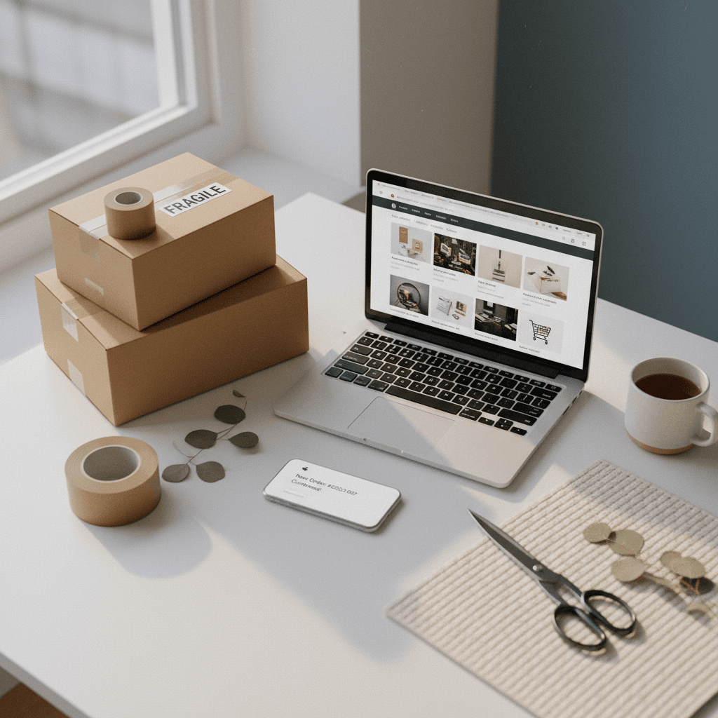 Création de site e-commerce — illustration principale