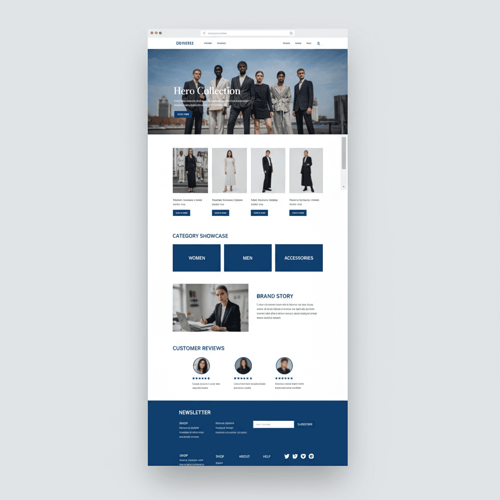 Boutique e-commerce